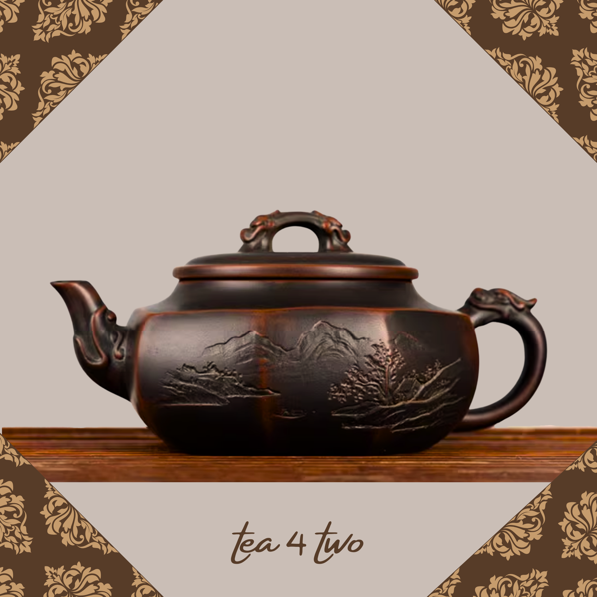 Great Virtue Octagonal Teapot