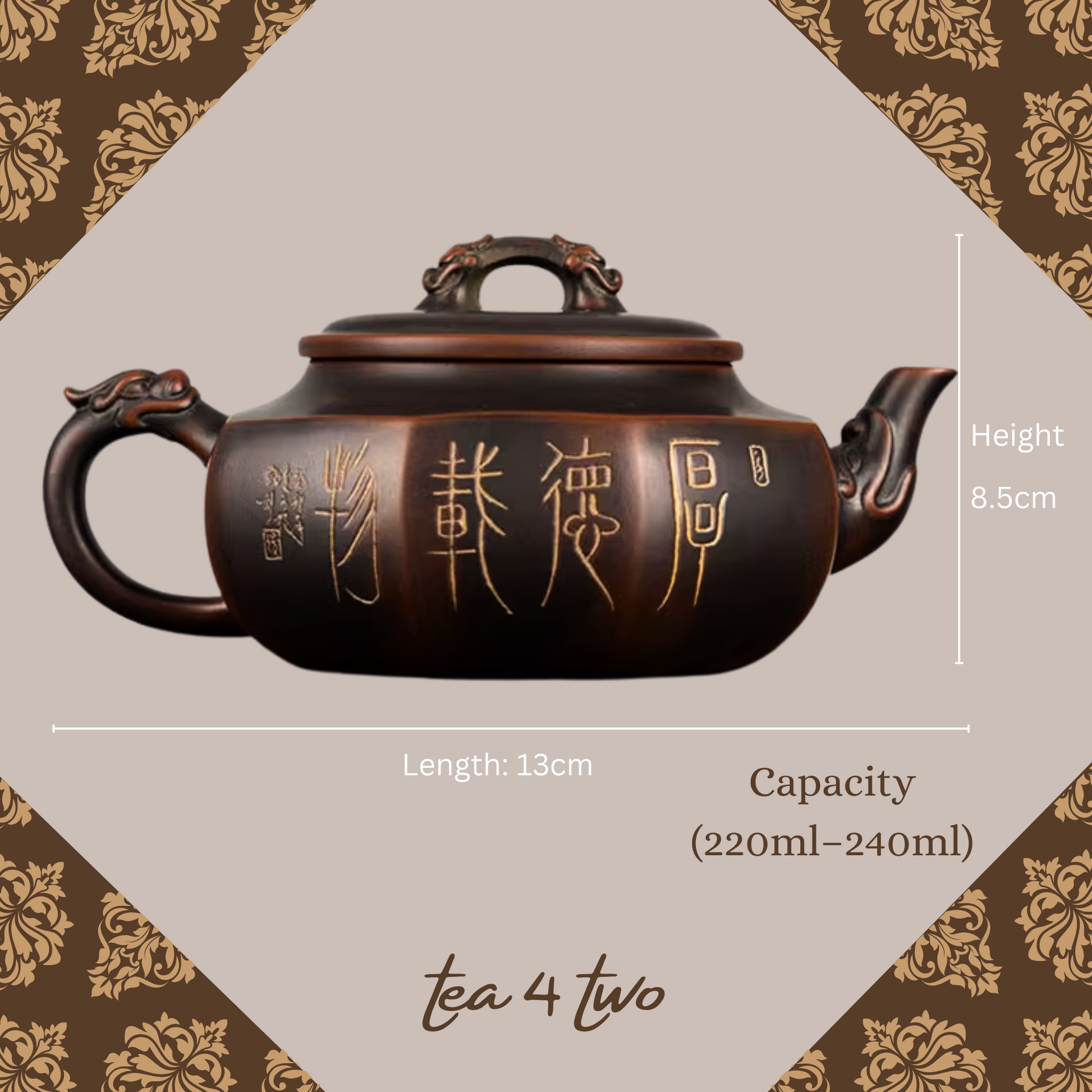 Great Virtue Octagonal Teapot