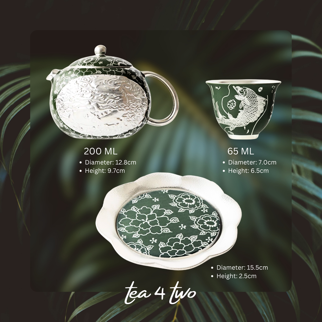 Totems of Fish & Algae Teapot