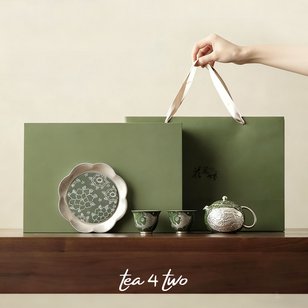 Totems of Fish & Algae Teapot