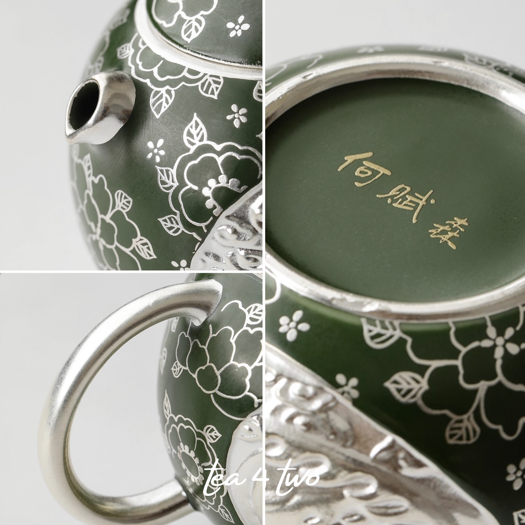 Totems of Fish & Algae Teapot