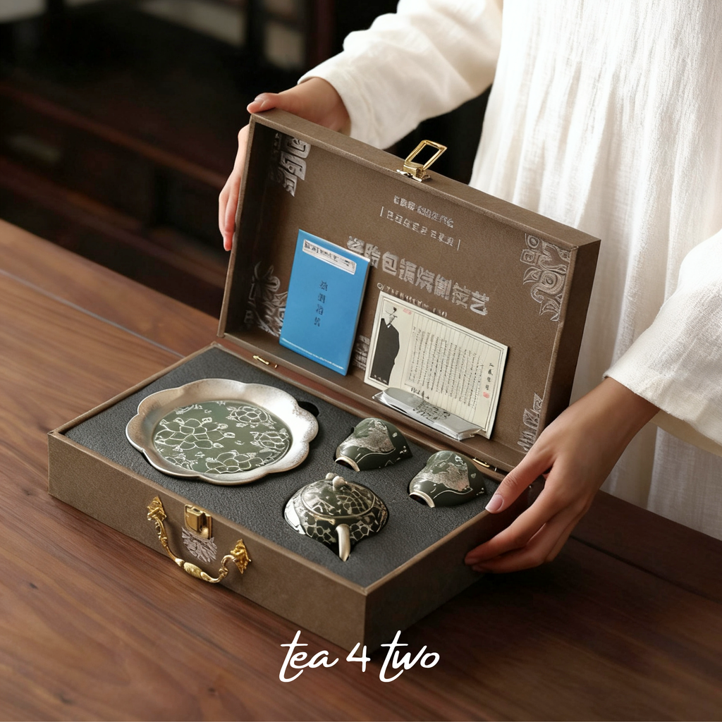 Totems of Fish & Algae Teapot