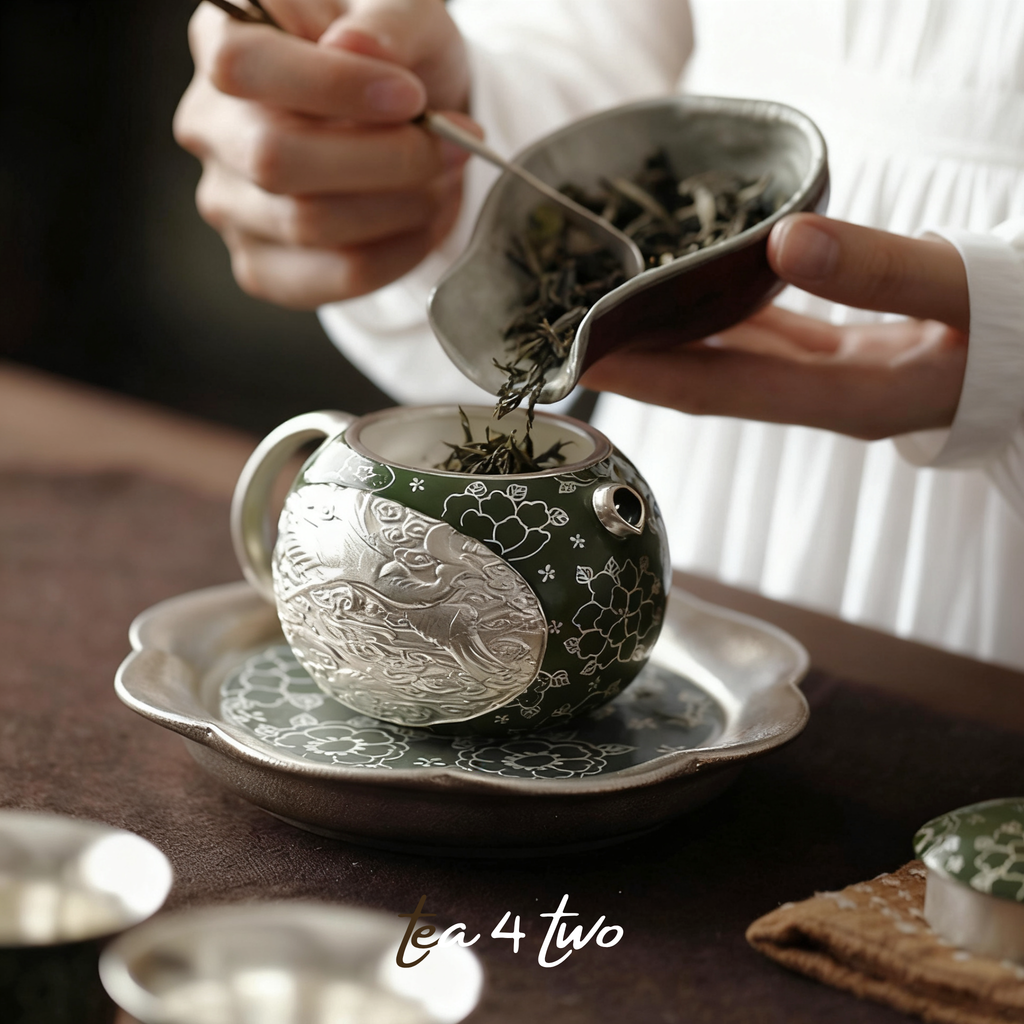 Totems of Fish & Algae Teapot