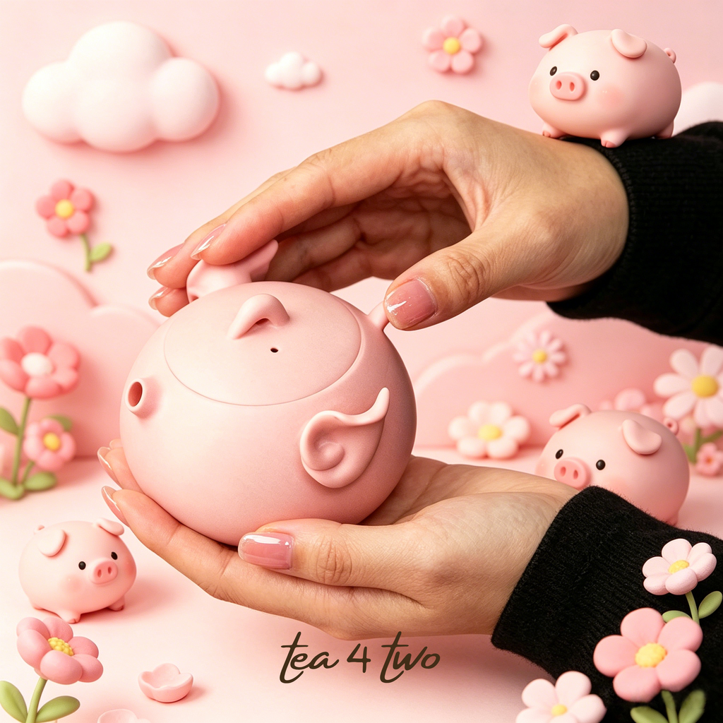 Flying Pig Teapot