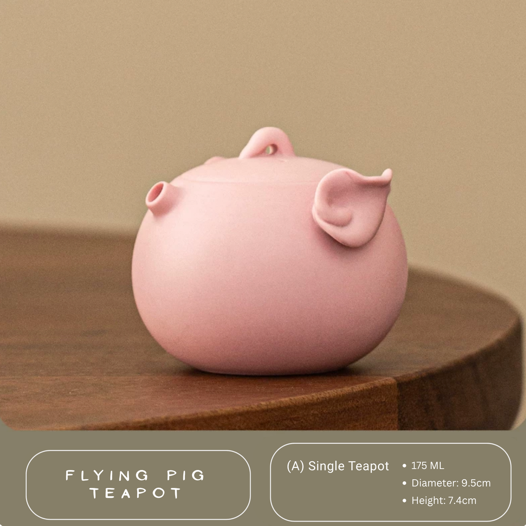 Flying Pig Teapot