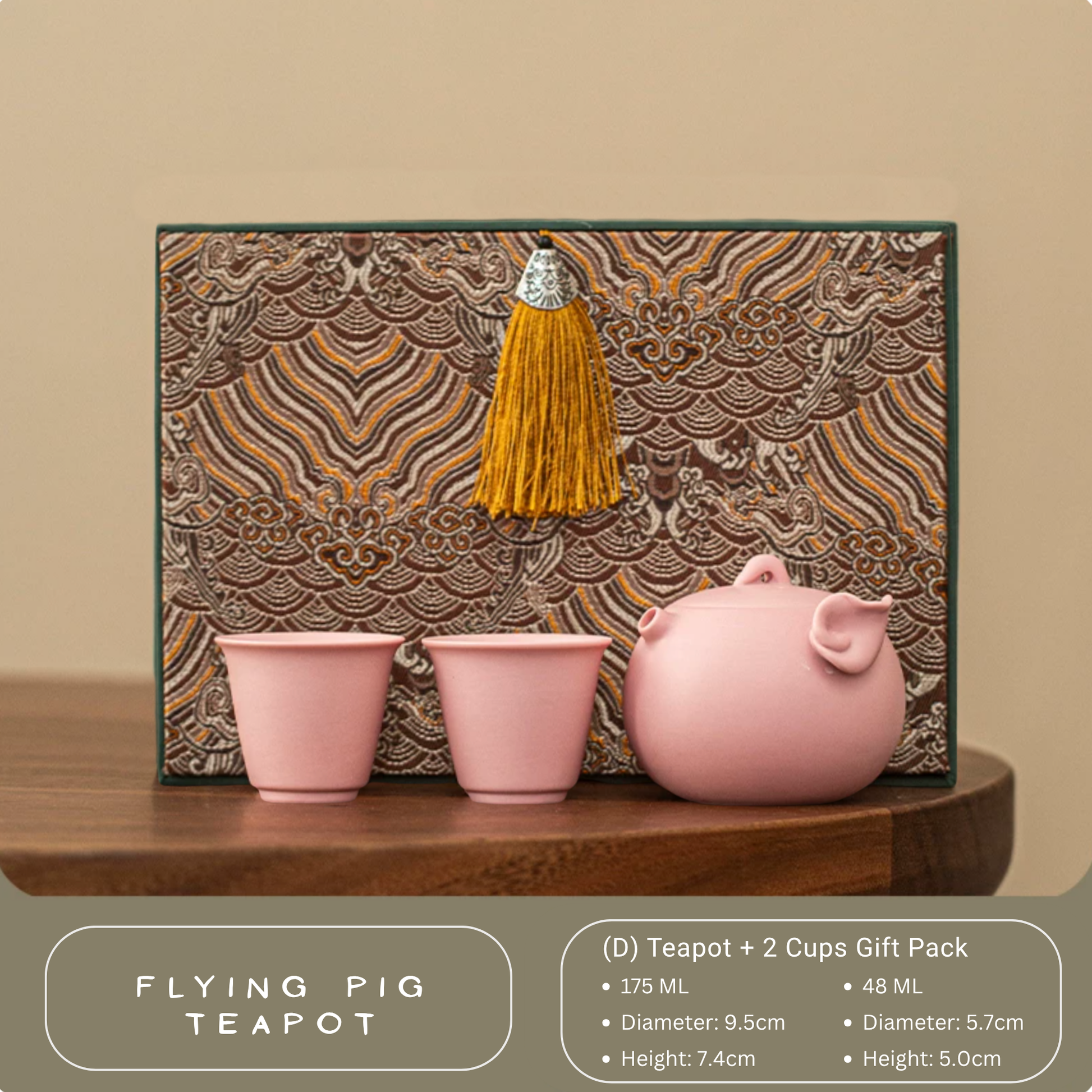 Flying Pig Teapot