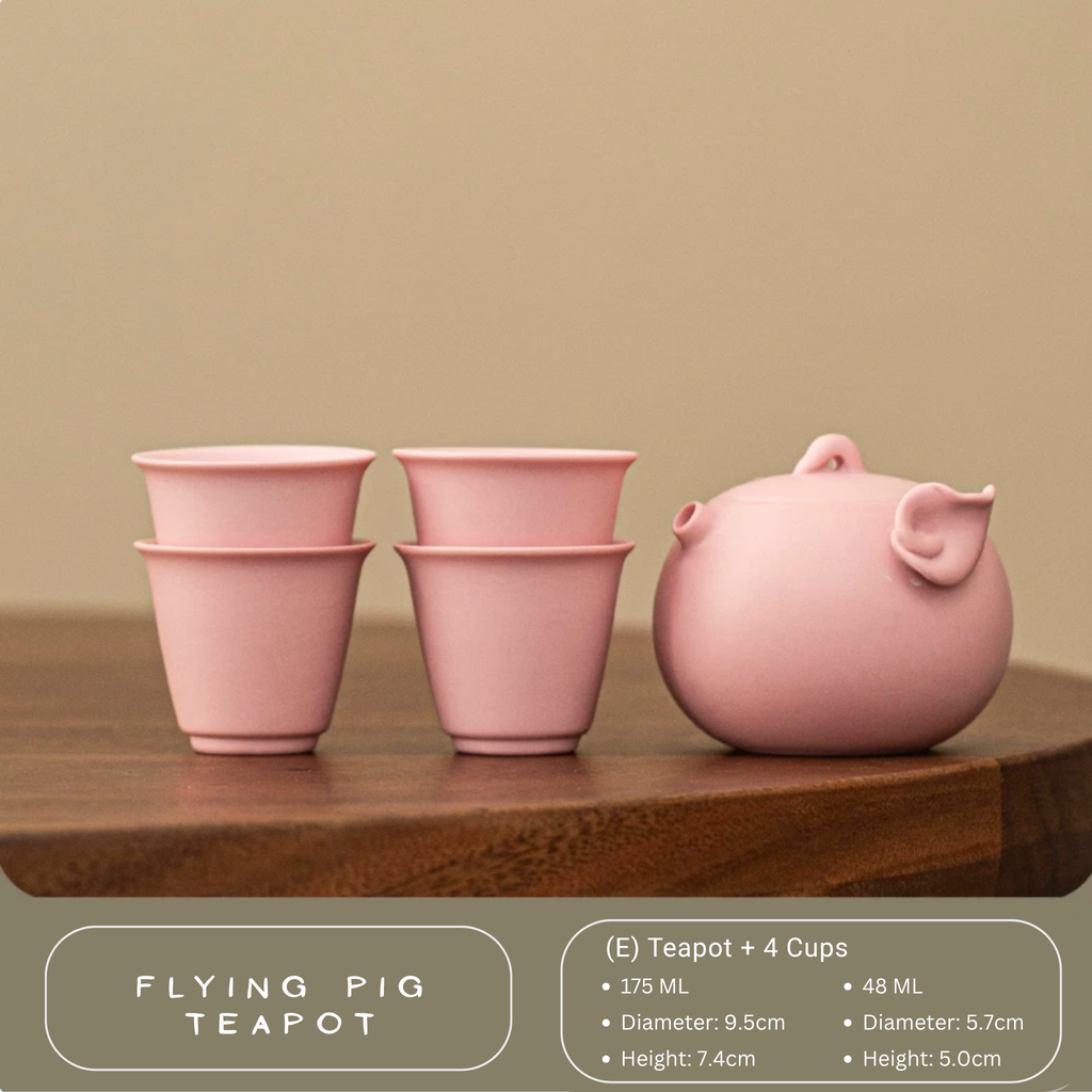 Flying Pig Teapot