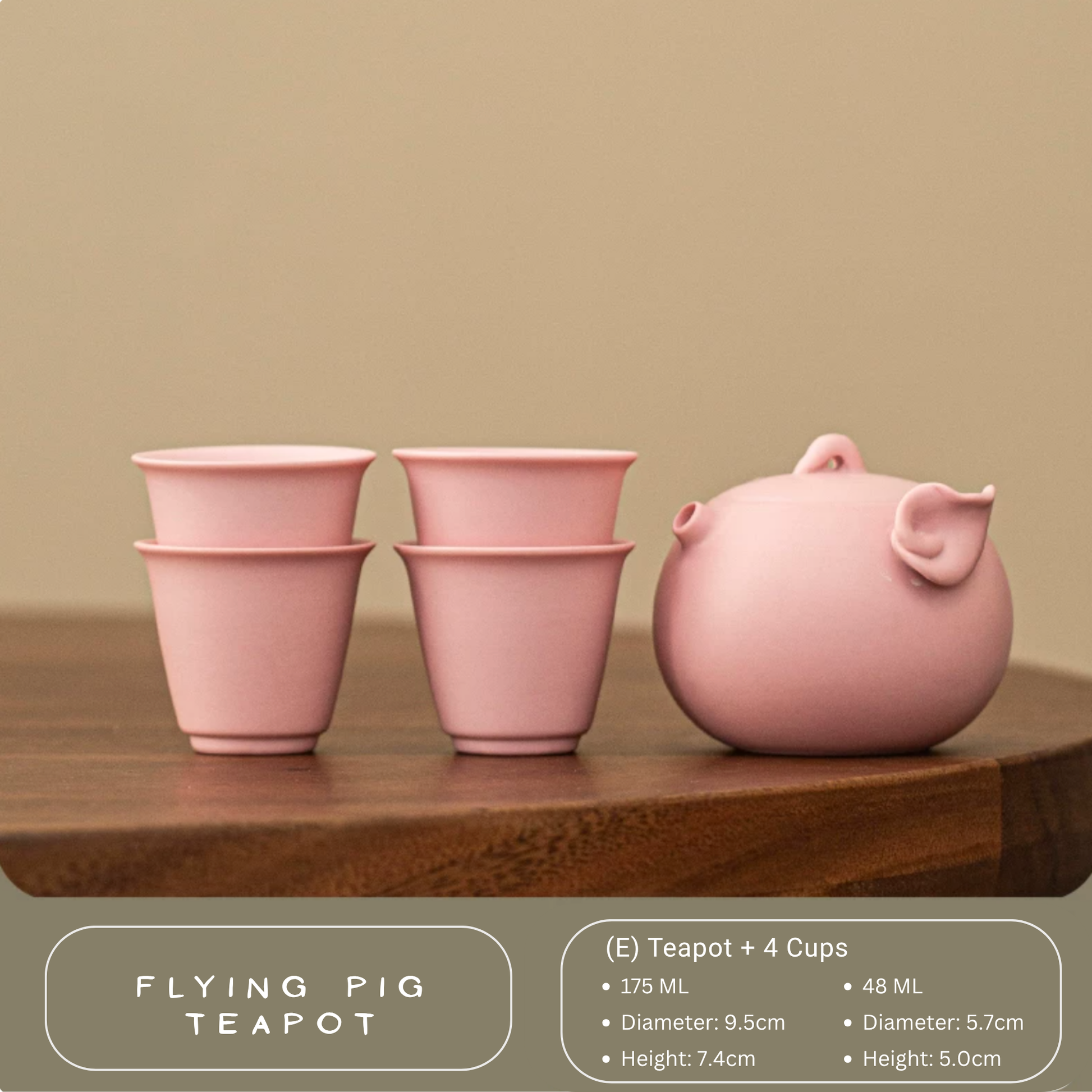 Flying Pig Teapot