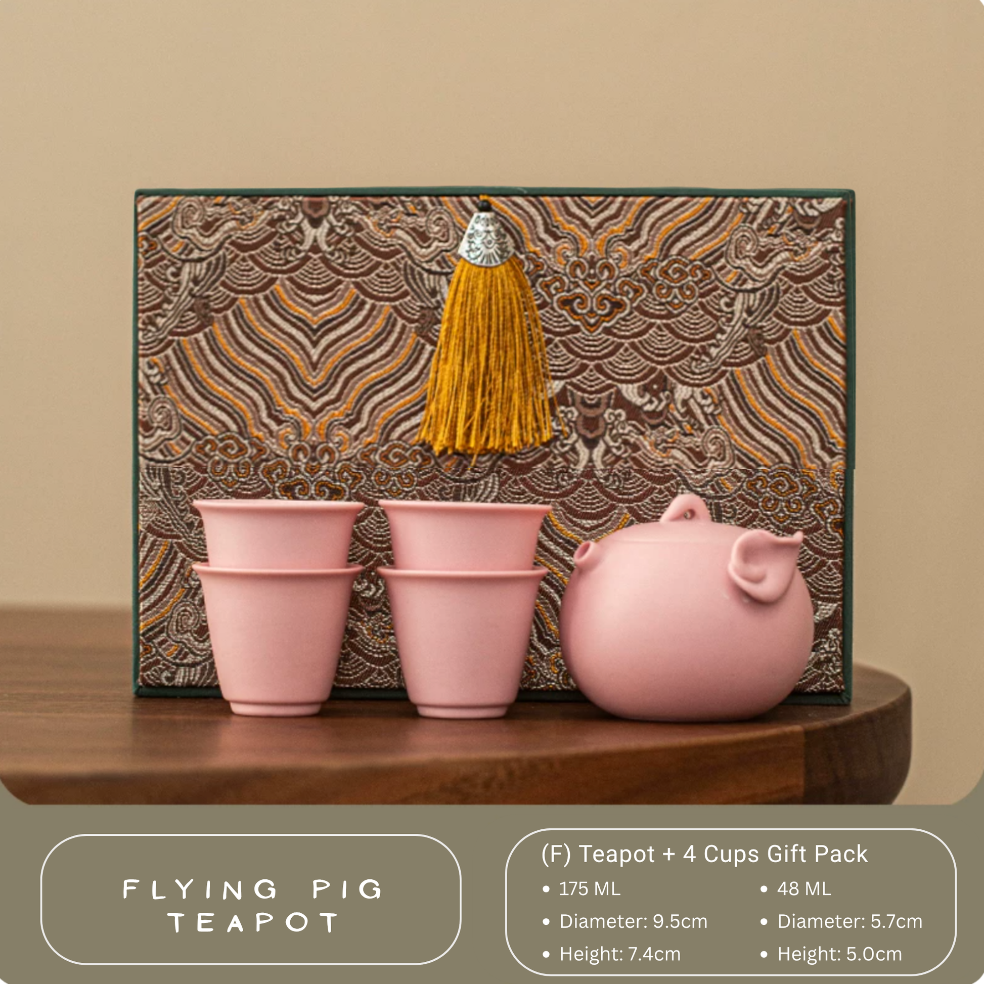 Flying Pig Teapot
