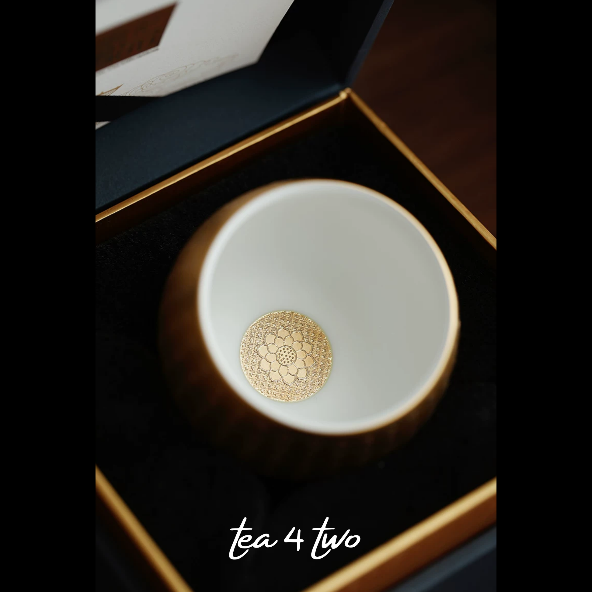 Gold Sutra Zen Cup