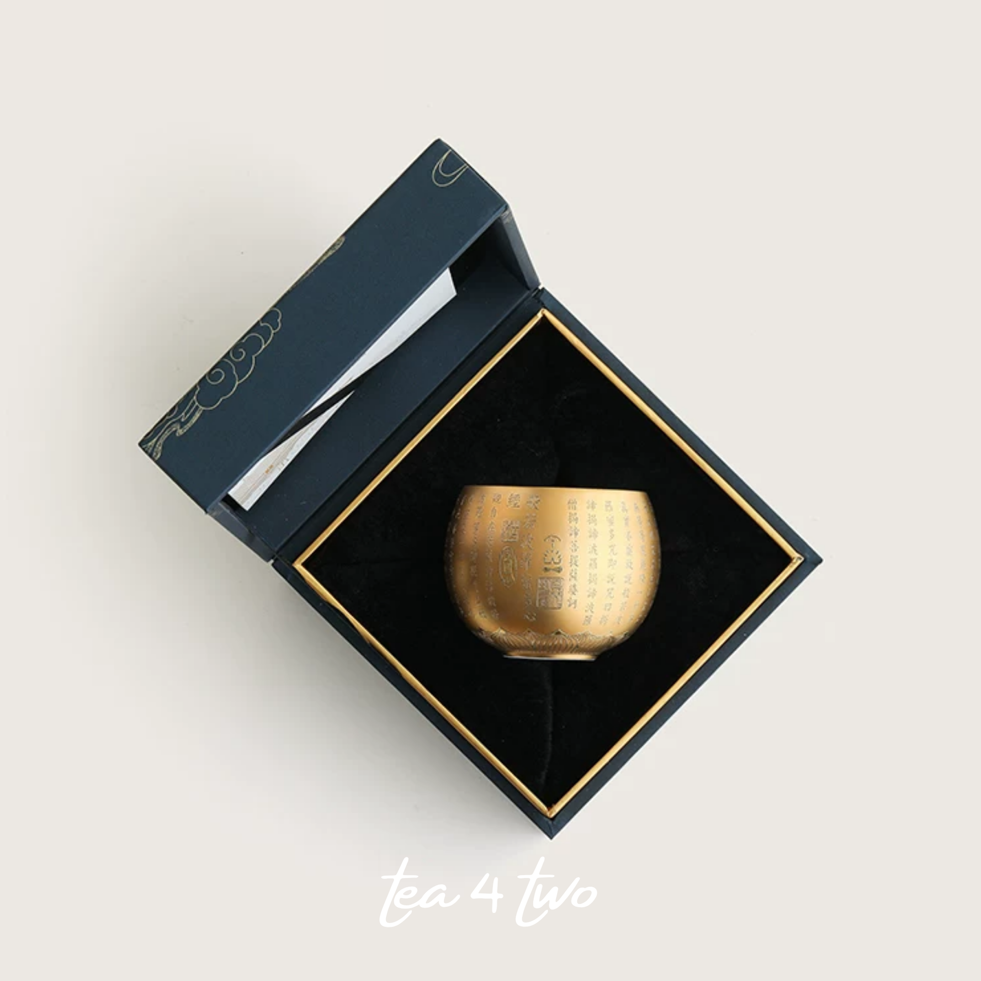 Gold Sutra Zen Cup