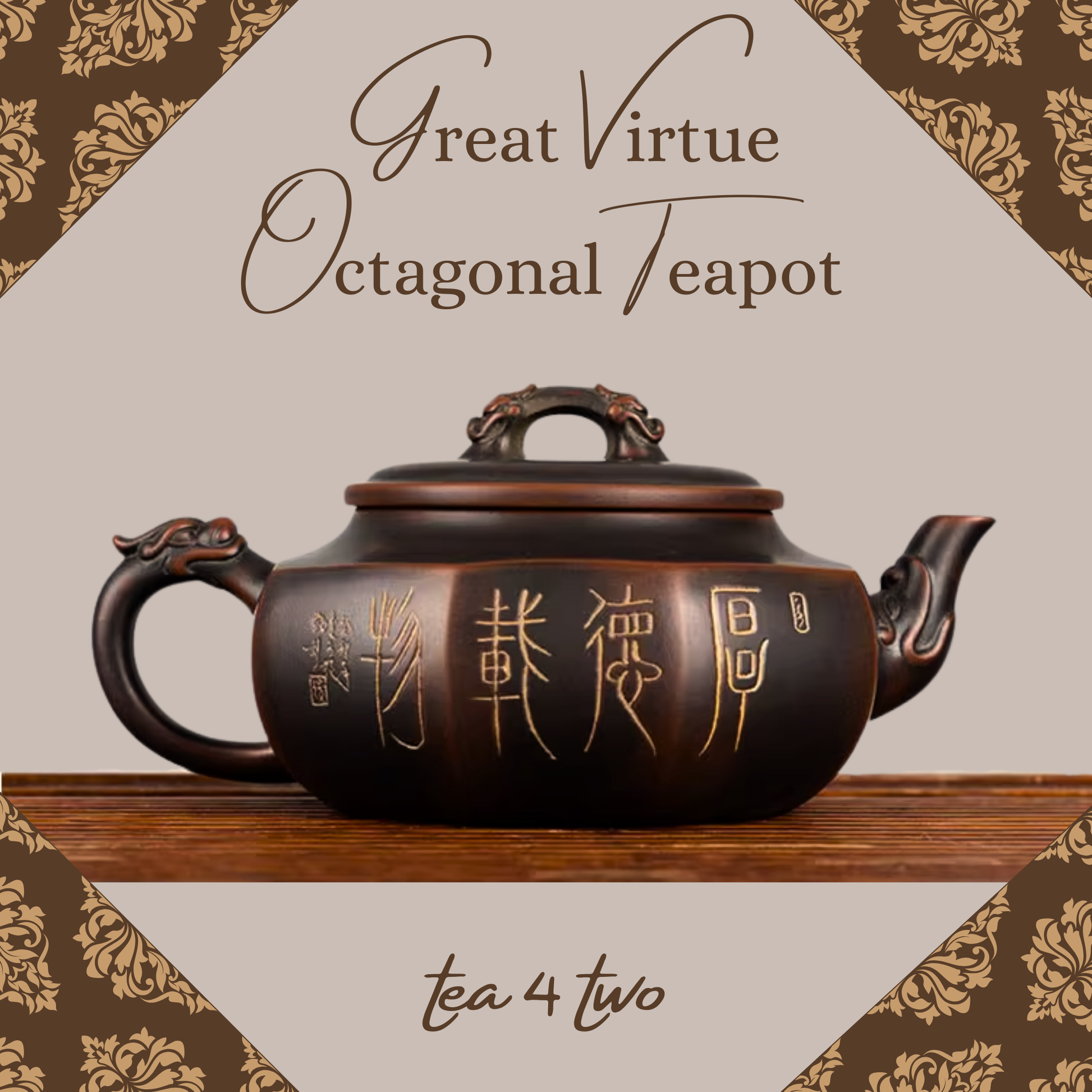 Great Virtue Octagonal Teapot